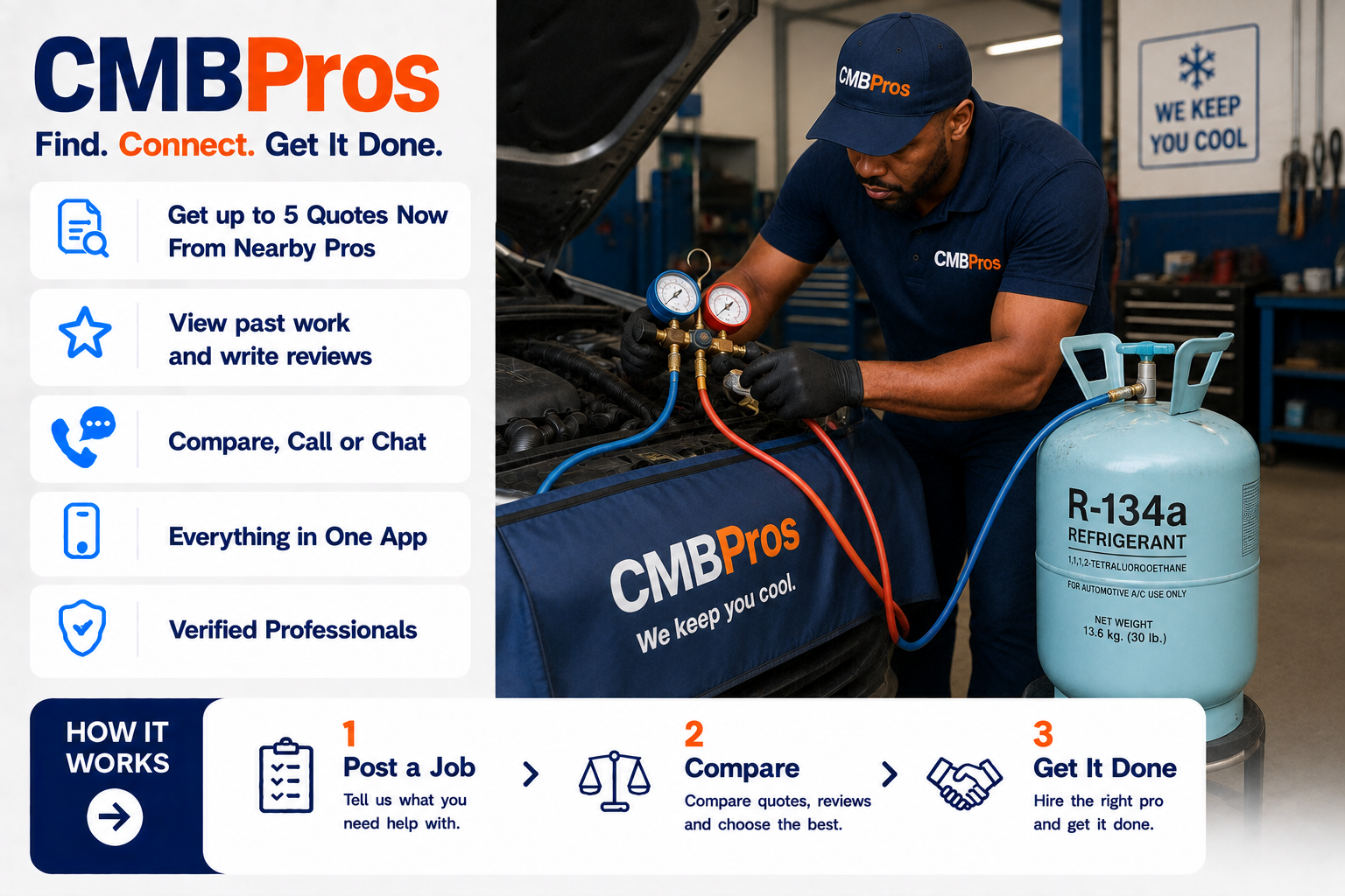 Car aircon repair technician in Manda Hill